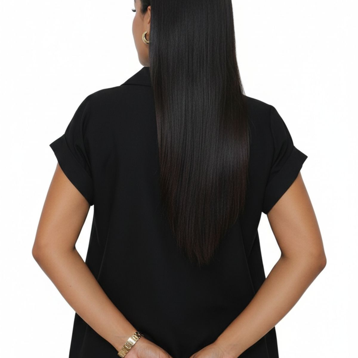 BOCARED - NARANJA CAMISERA AMPLIA PARA DAMA EN COLOR NEGRO