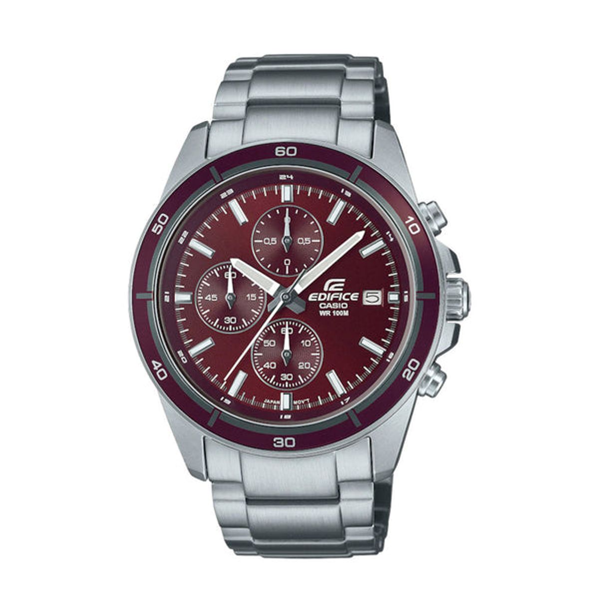 CASIO - RELOJ PARA HOMBRE CASIO EDIFICE EFR-526D-5CVUDF -ROJO