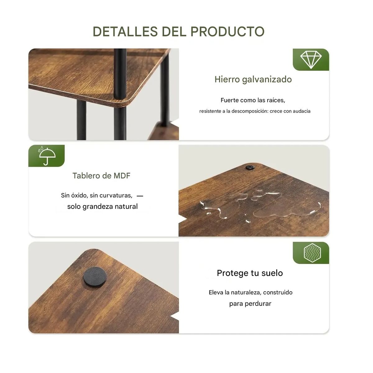 OEM - Estante Para Plantas Y Materos Decoración Hogar interiores y exteriores