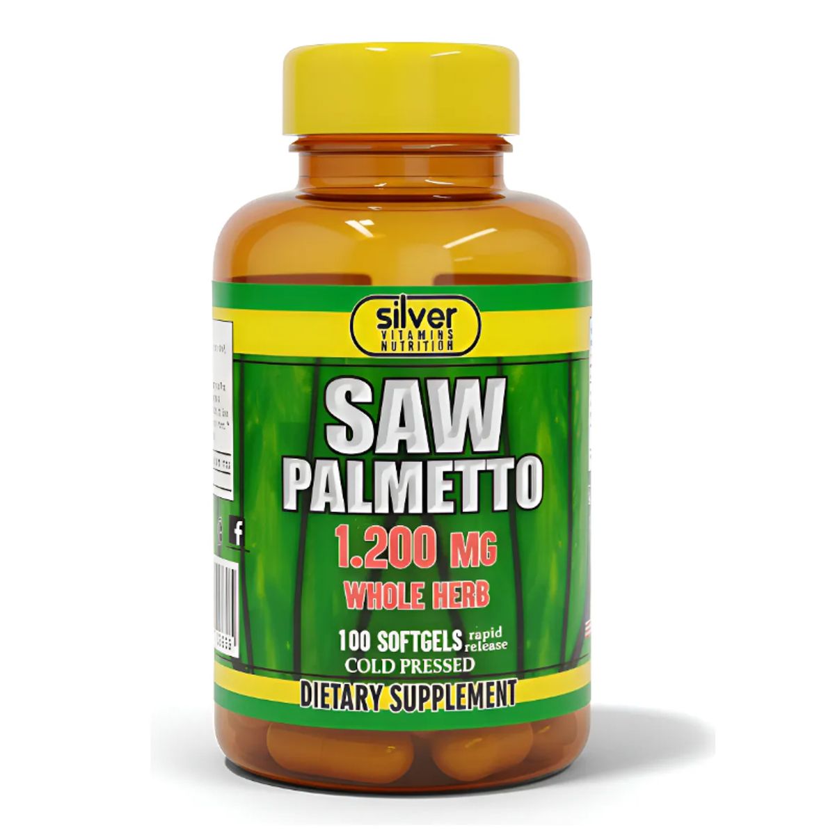 SILVER - SUPLEMENTO CON SAW PALMETTO X 100 CAPSULAS BLANDAS/ SILVER