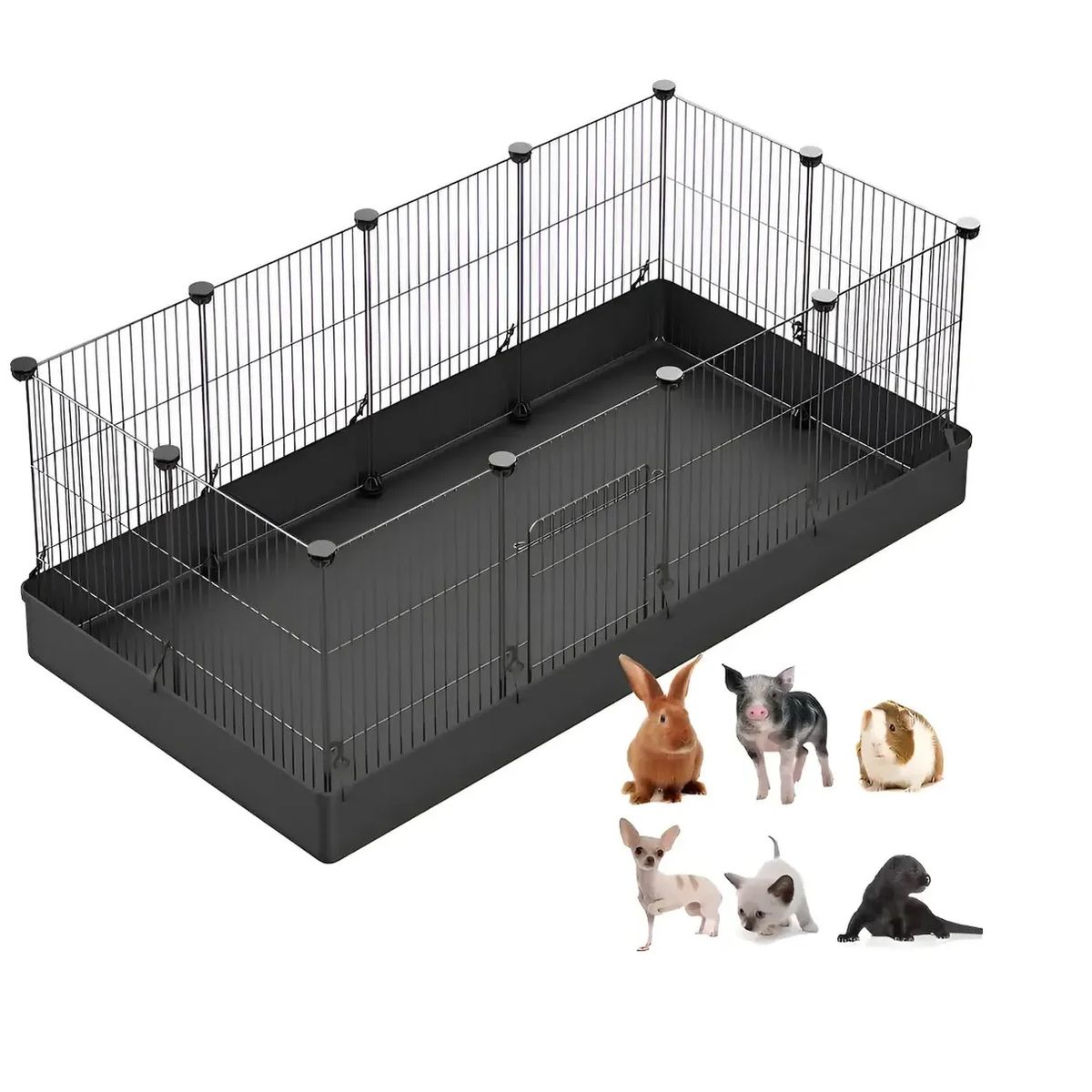 OEM - Corral Para Mascotas Valla De Alambre con Lona