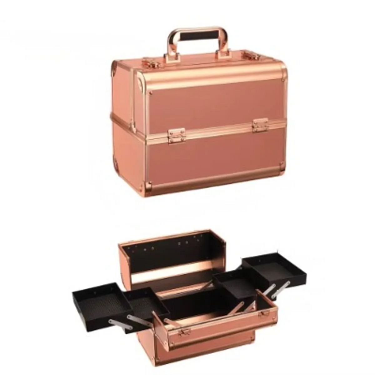 GENERAL - Maleta Caja Amplia  Para Maquillaje