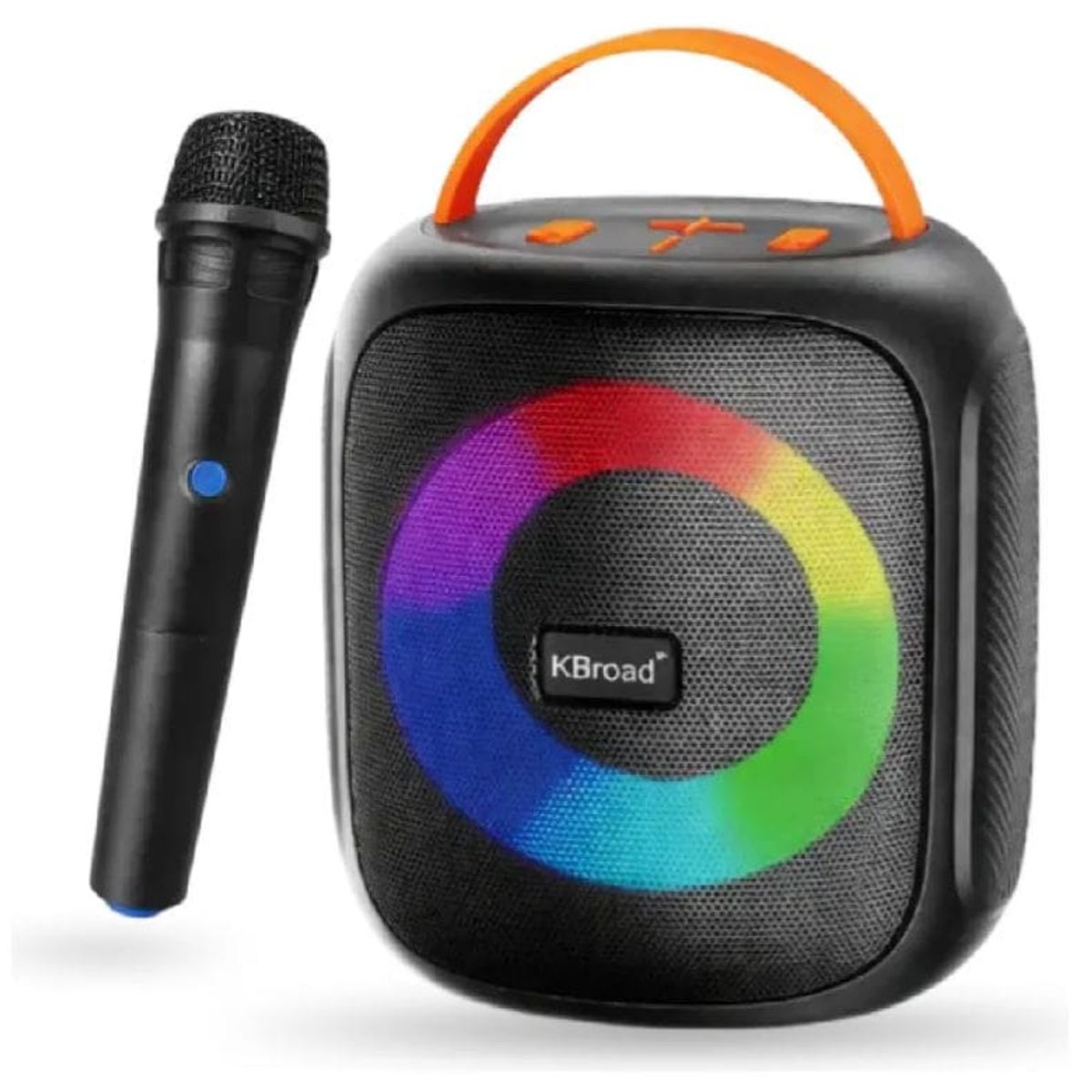 INNOVA - Parlante Bluetooth Karaoke Kts-2387 Micrófono Inalambrico Radio Fm Usb Sd Negro 110v Negro 110v