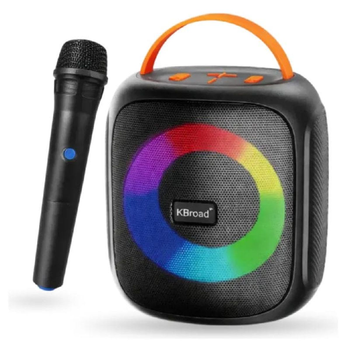 INNOVA - Parlante Bluetooth Karaoke Kts-2387 Micrófono Inalambrico Radio Fm Usb Sd Negro 110v Negro 110v