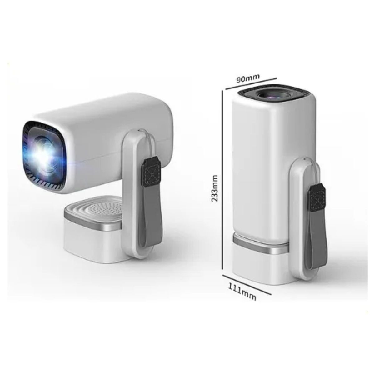 GENERICO - Proyector Smart YL0313 Android 13 Wifi Bluetooth 2000 Lúmenes