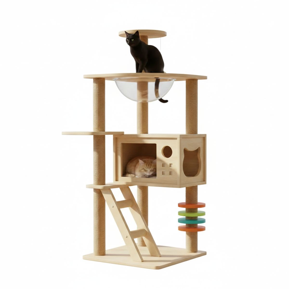 MAOS - Gimnasio Arbol Para Gatos Desarmable Sakura