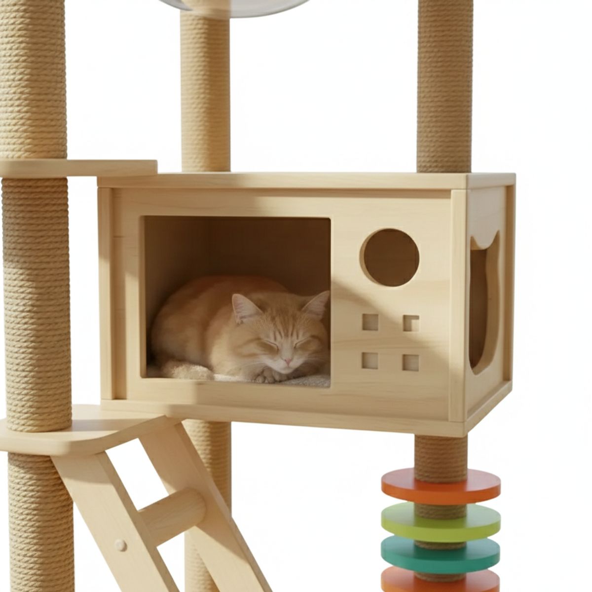 MAOS - Gimnasio Arbol Para Gatos Desarmable Sakura