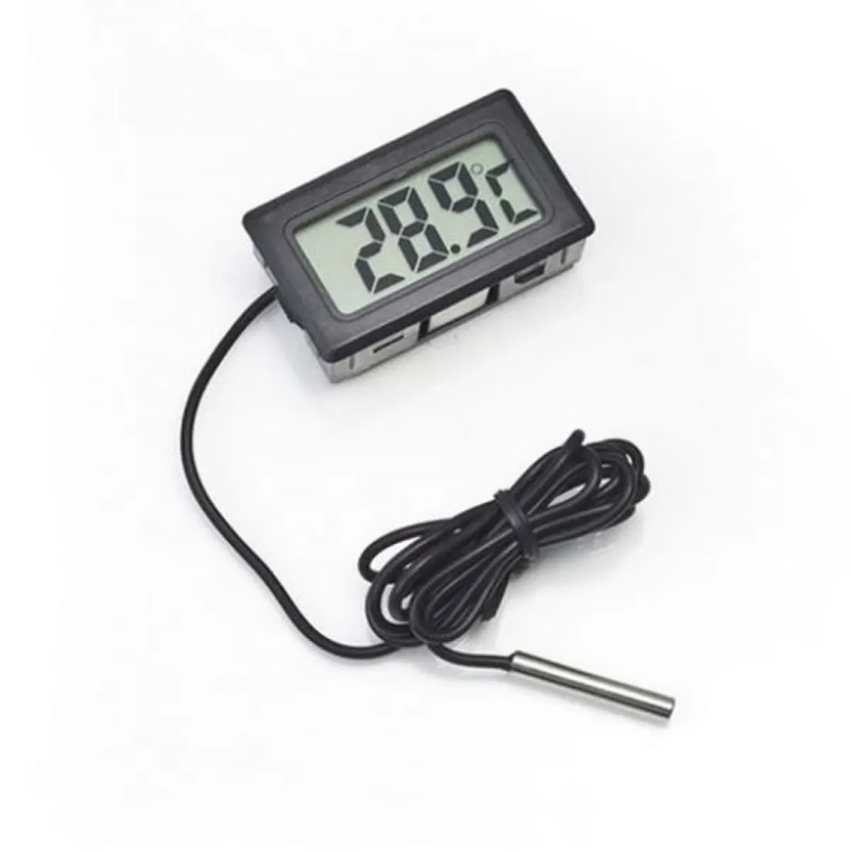 GENERICO - Termometro Lcd Digital Con Sonda Temperatura