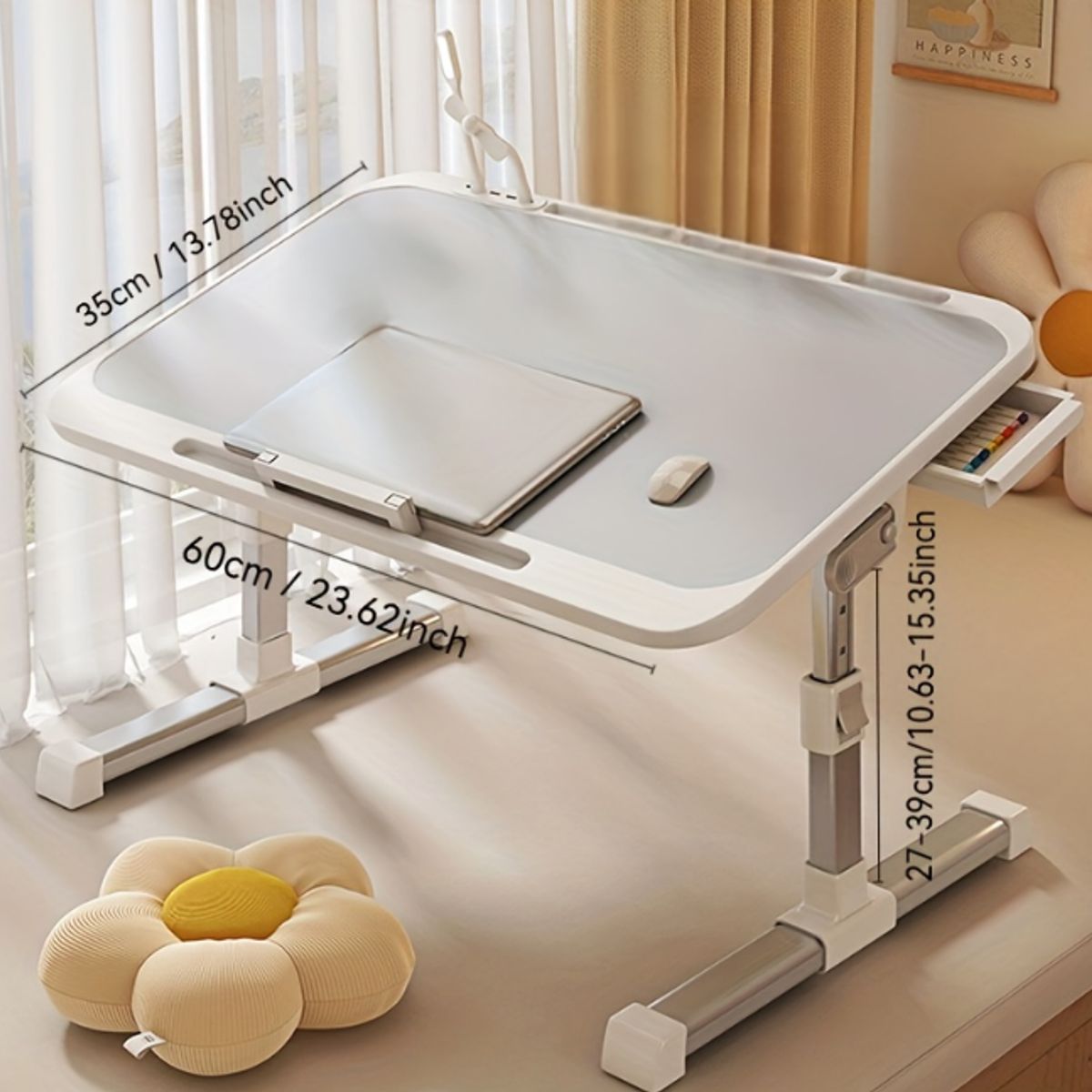 GENERICO - Mesa Multifuncional Ajustable con Soporte para Dispositivos