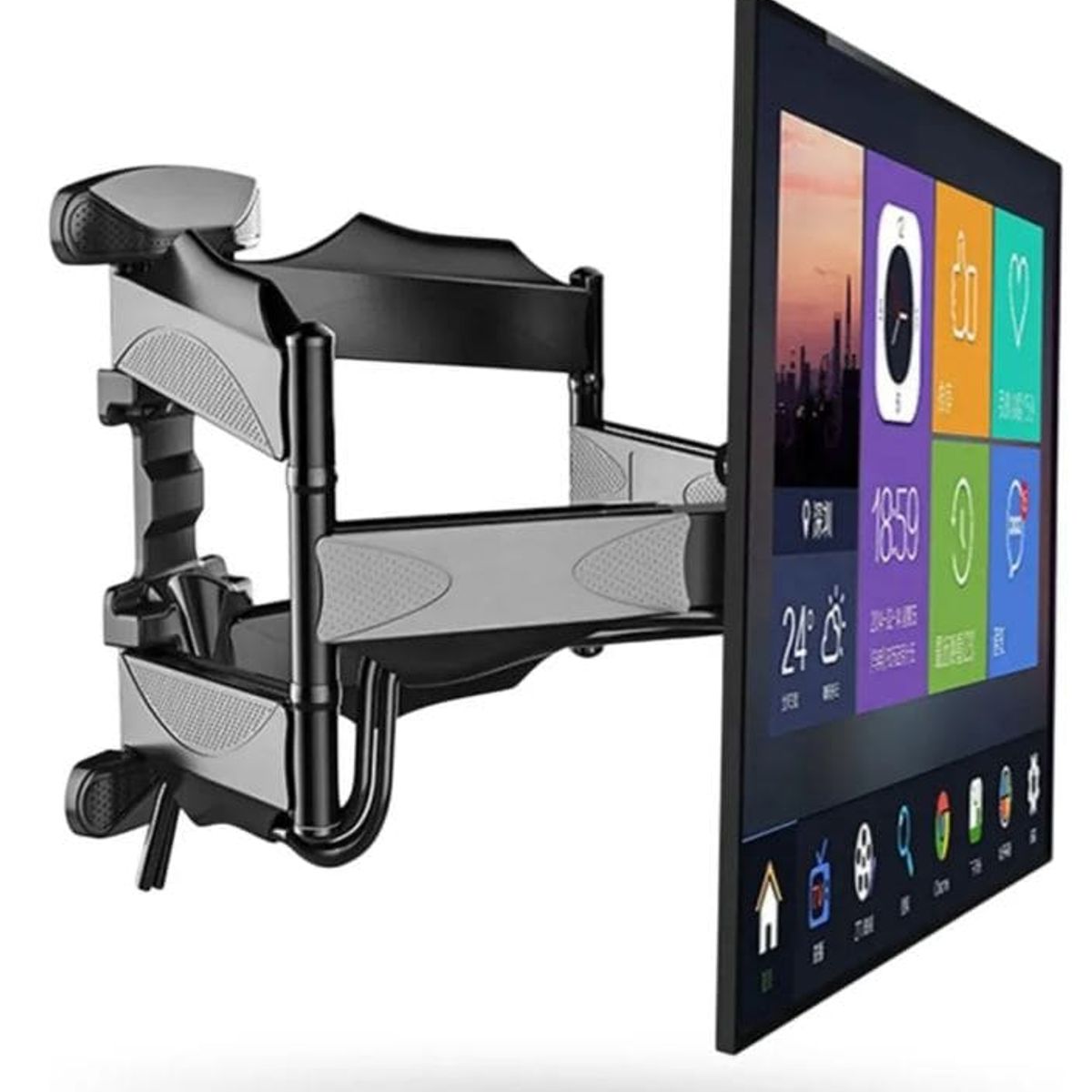 INNOVA - Soporte Brazo Articulado Para Tv 32-75 Pulgadas P5 Negro Negro