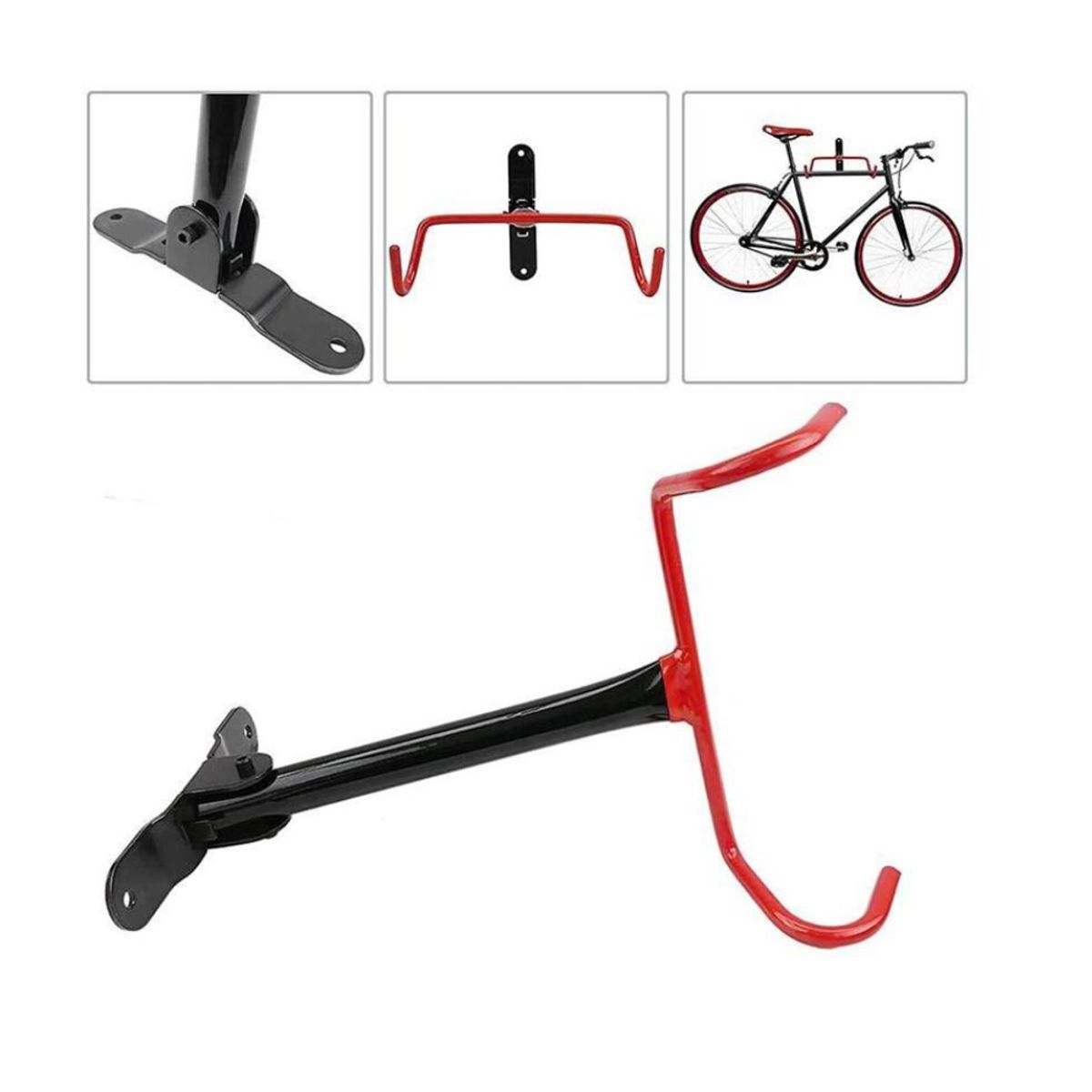 GENERICO - SOPORTE BICICLETA PARED 30KG PLEGABLE