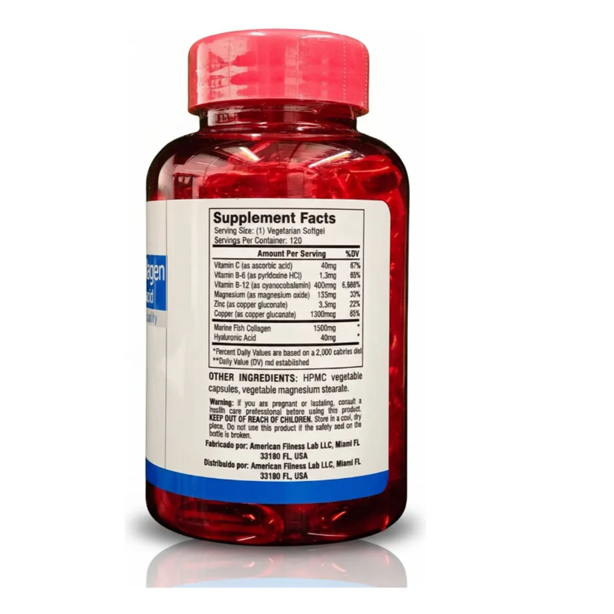 SILVER - ALIMENTO CON COLAGENO MARINO 1500MG X 120 UNIDADES/ GNV