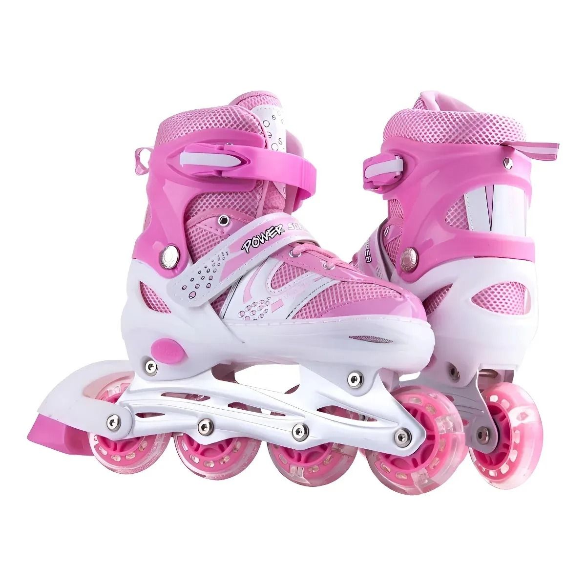 GENERICO - Patines En Línea Para Niña Ajustables Con Diseño Deportivo