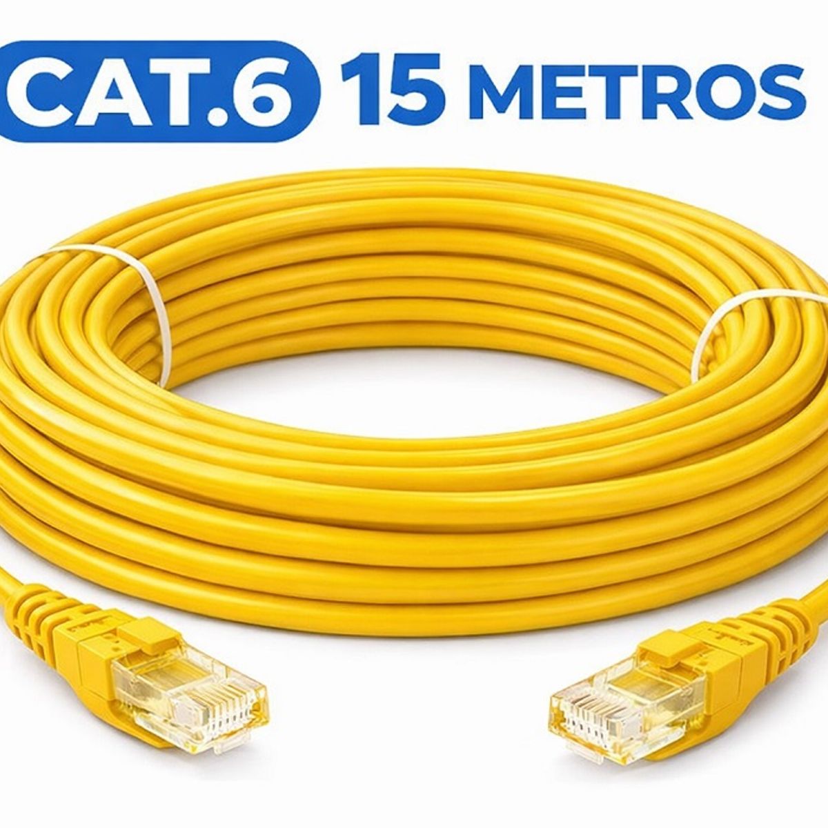 GENERICO - Cable de Red Ethernet Cat 6 - 15 Metros