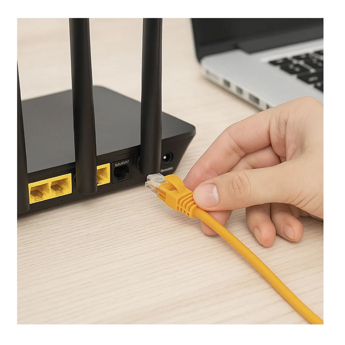 GENERICO - Cable de Red Ethernet Cat 6 - 15 Metros