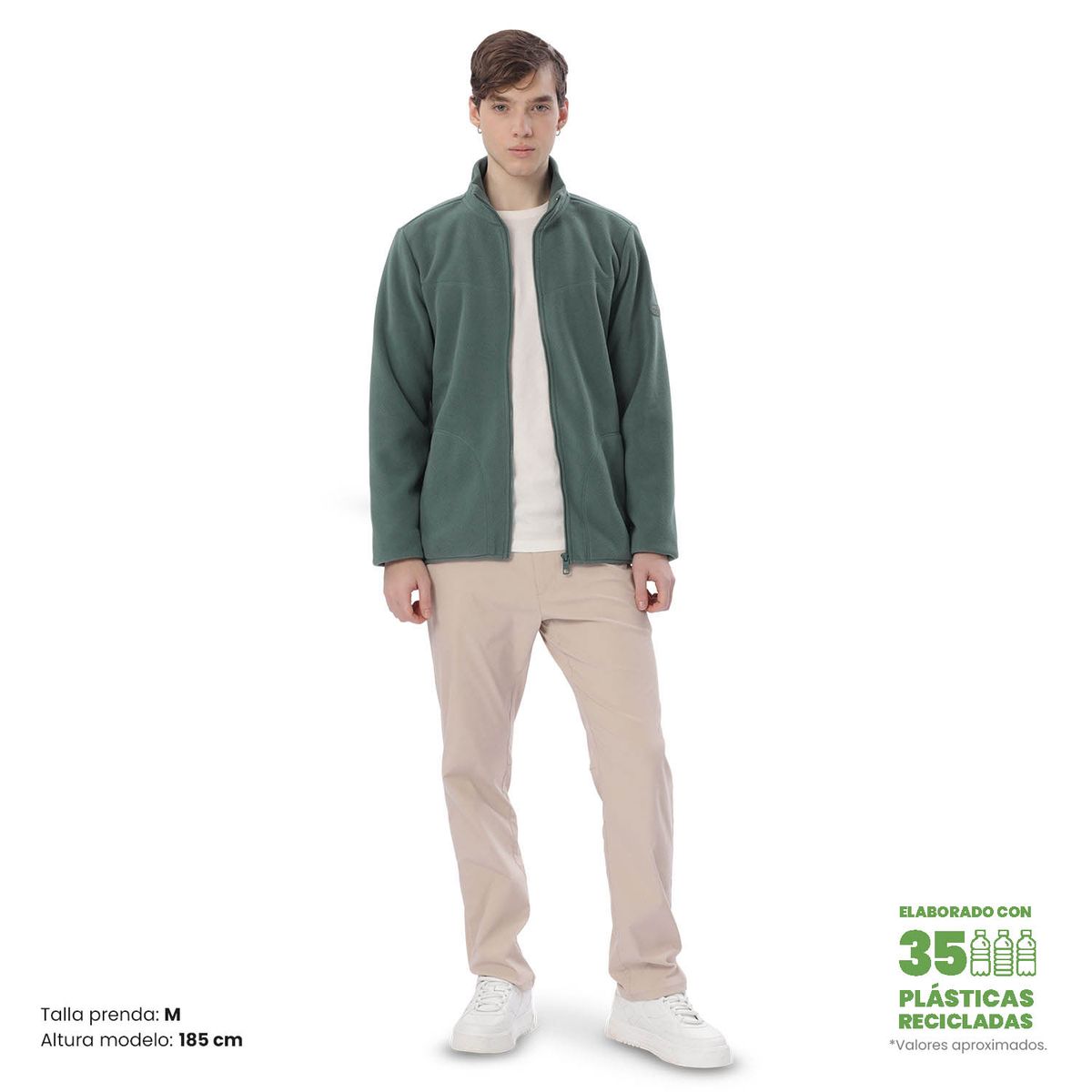 TOTTO - Buzo para Hombre Totto Flizo Verde
