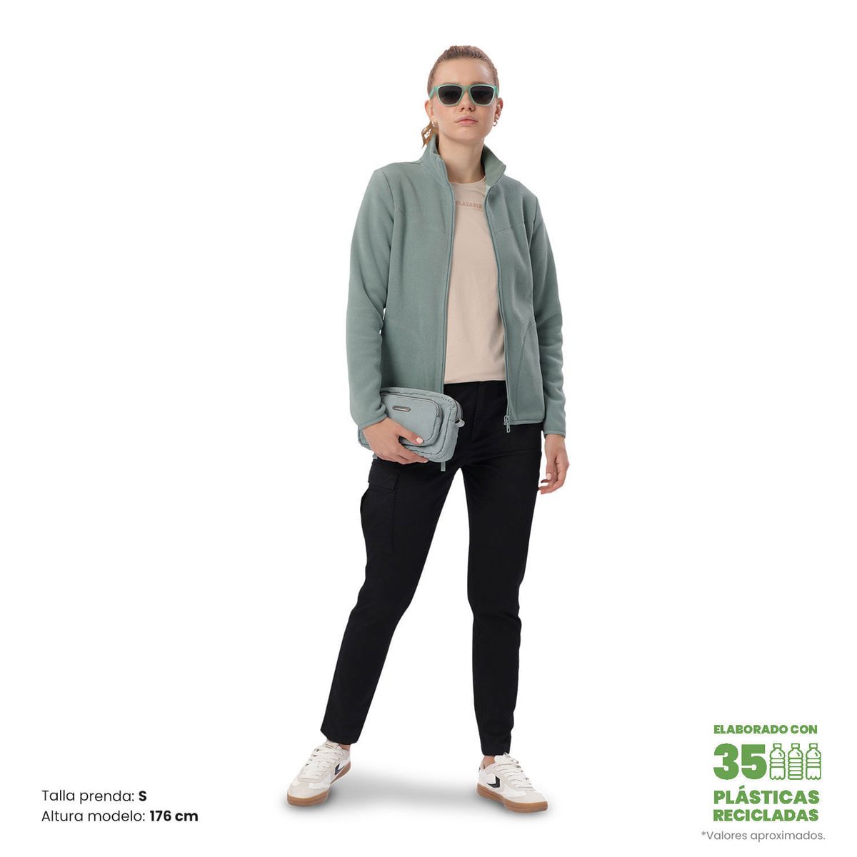 TOTTO - Buzo para Mujer Totto Flizally Verde