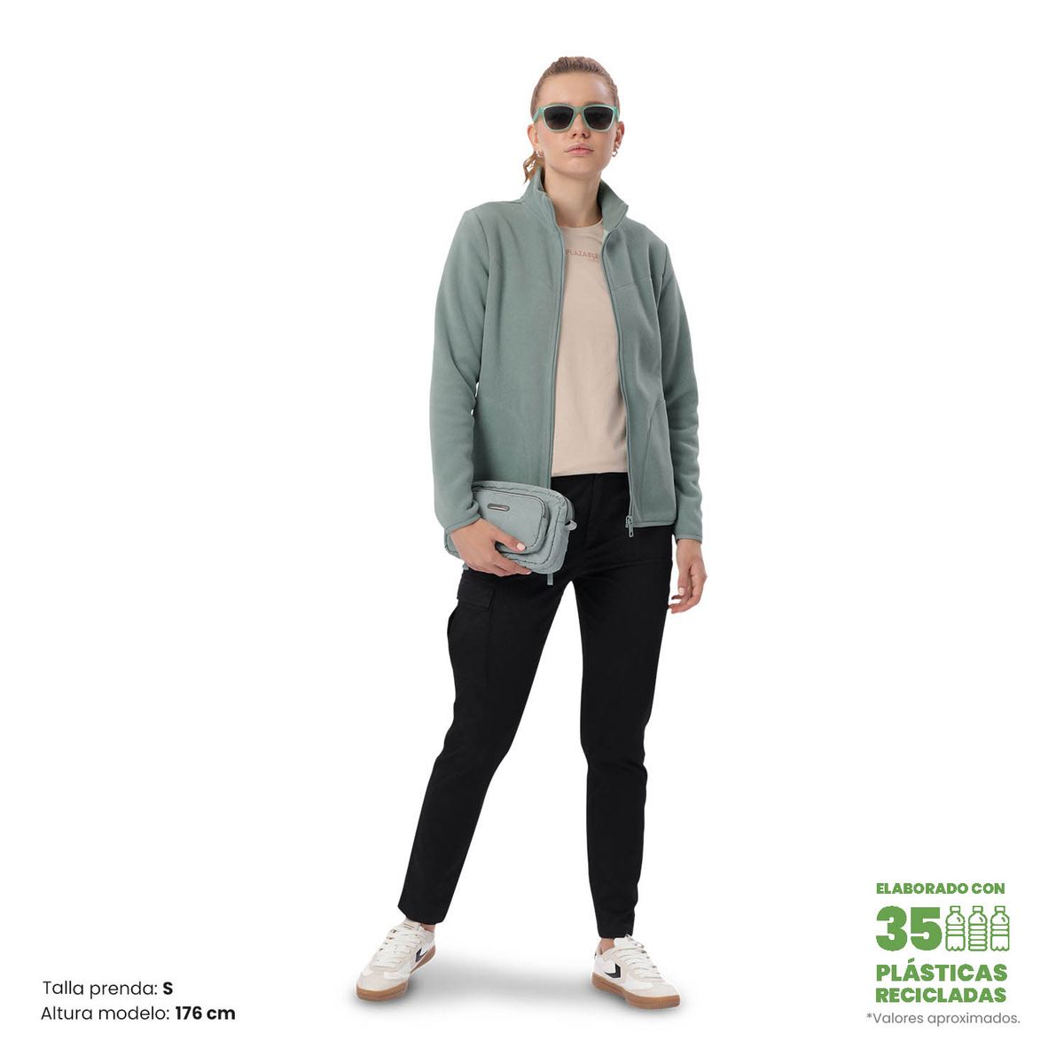 TOTTO - Buzo para Mujer Totto Flizally Verde
