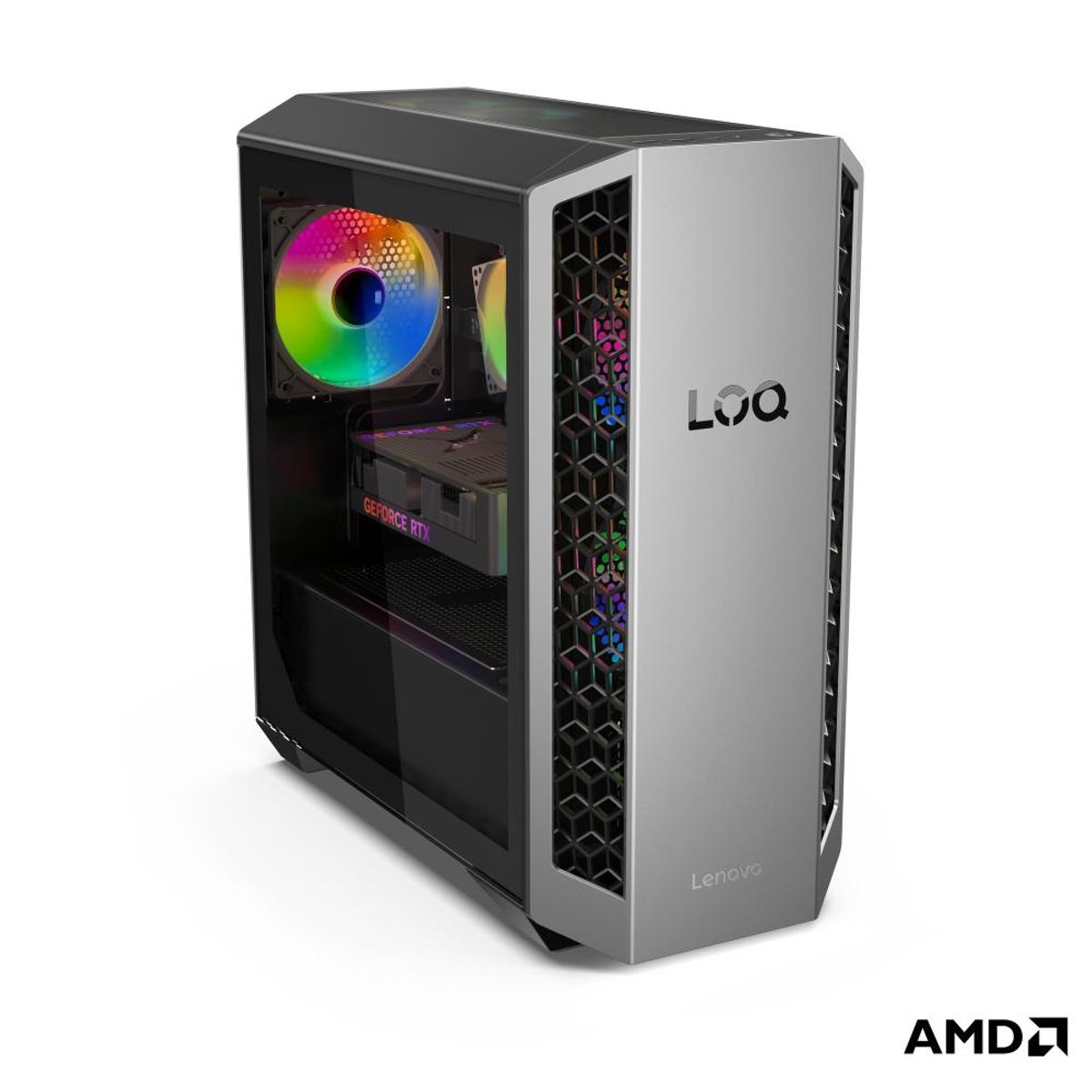 Lenovo - Desktop Gaming LOQ AMD Ryzen 7 NVIDIA GeForce RTX 5060 32GB