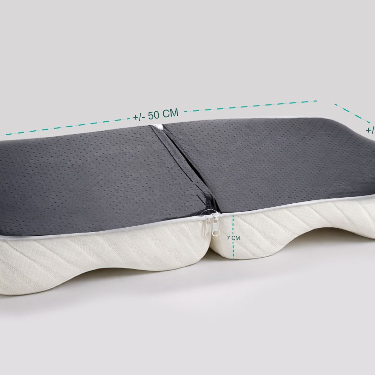 PLUMA LUNA - Cojín de Pierna Multifuncional  Descanso Alineación y Bienestar