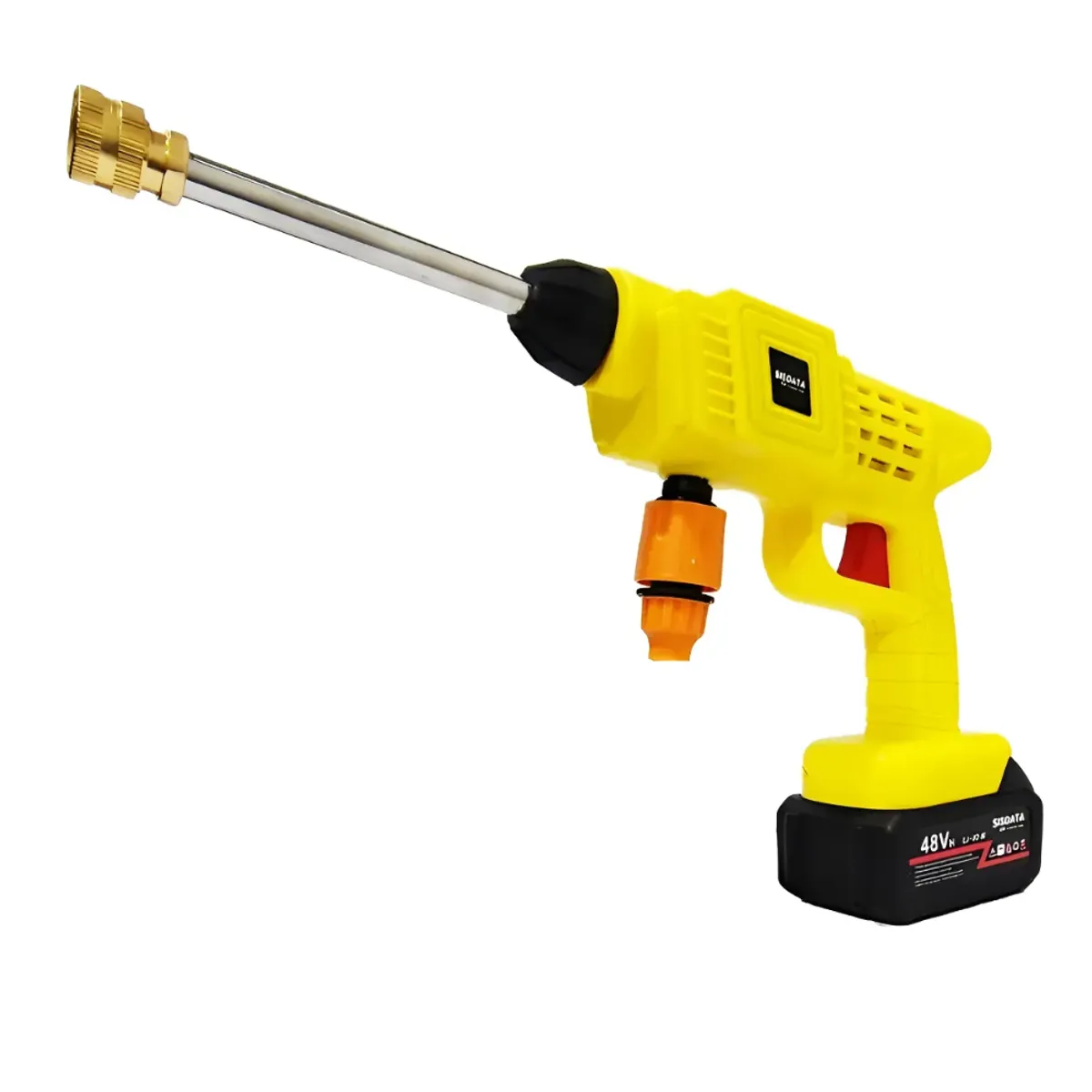 PROTOOL - Pistola Hidrolavadora PROTOOL Inalámbrica Portátil Recargable Para Vehiculos Autos Motos 6 en 1