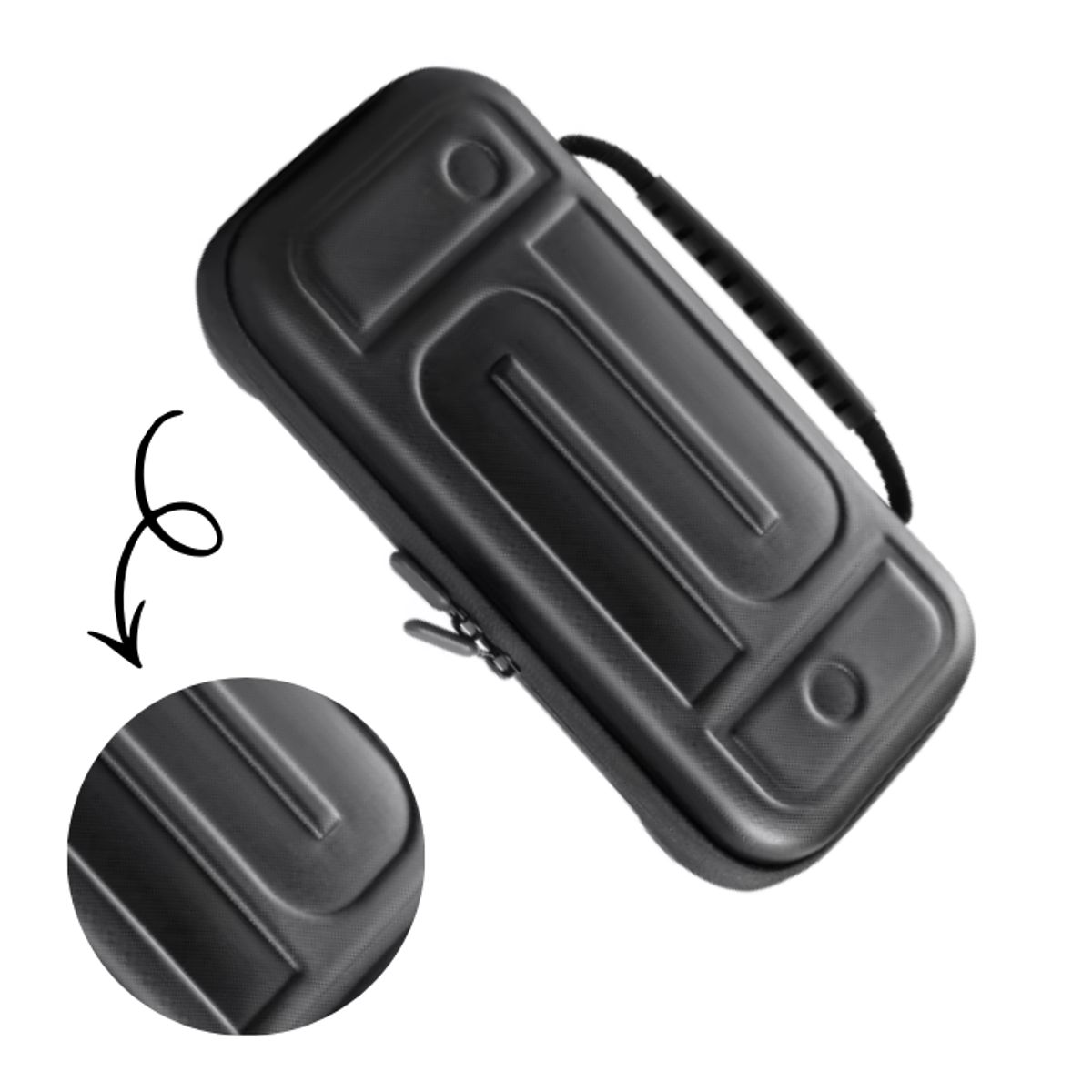 GENERICO - Estuche Rígido de Protección Total para N Switch 2 Texturizado