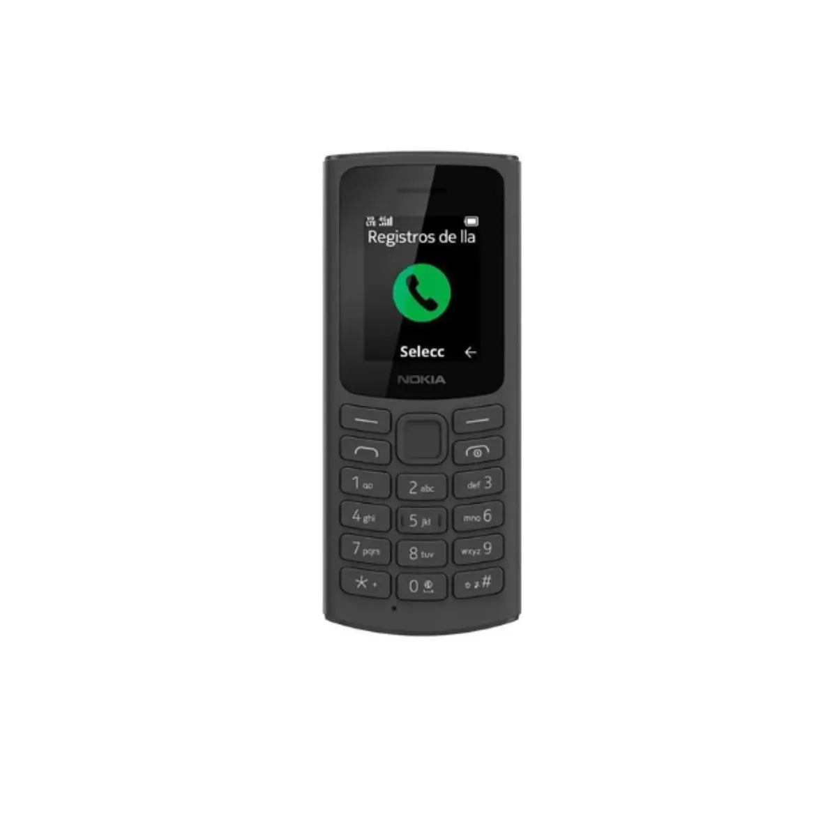 NOKIA - Celular Nokia 105 4G – Resistencia, Batería Duradera y Conectividad Rápida en un Clásico Renovado