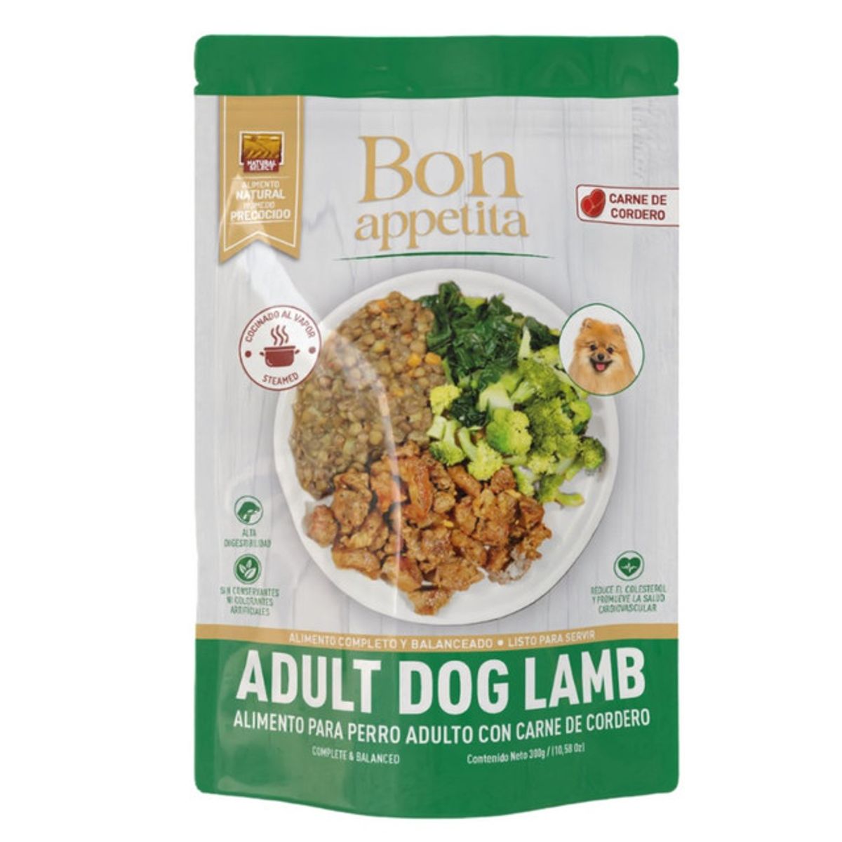 PET SPA - Alimento Para Perro Bon Appetita Adulto Cordero x 300 g