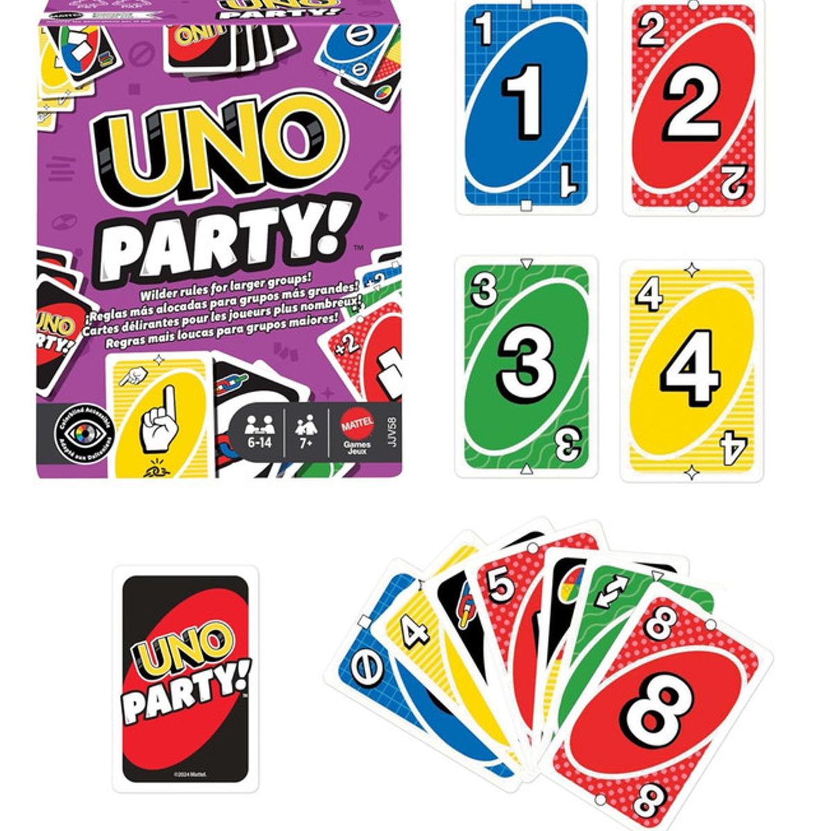 UNO - JUEGO DE CARTAS UNO PARTY RENOVADO