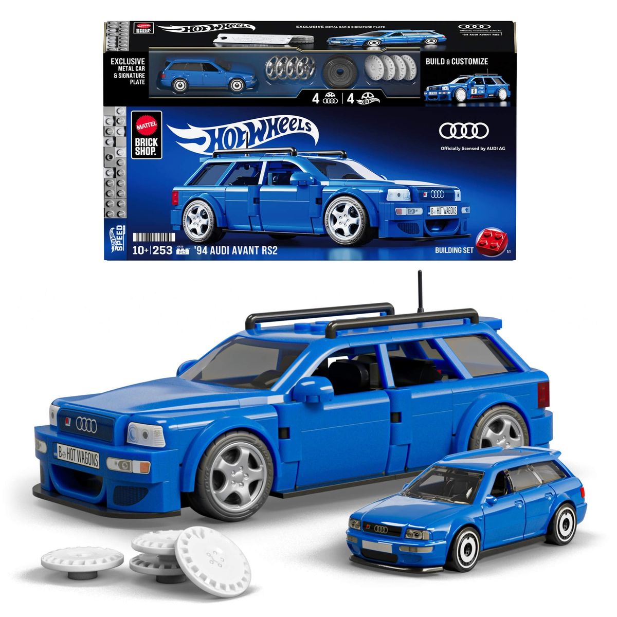 HOT WHEELS - MEGA HOT WHEELS JUGUETE DE CONSTRUCCIÓN SPEED 94 AUDI AVANT RS2