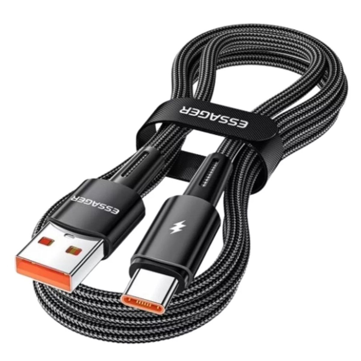GENERICO - Cable USB a USB-C Essager 120w Carga Rápida 1m Para Xiaomi Redmi Poco