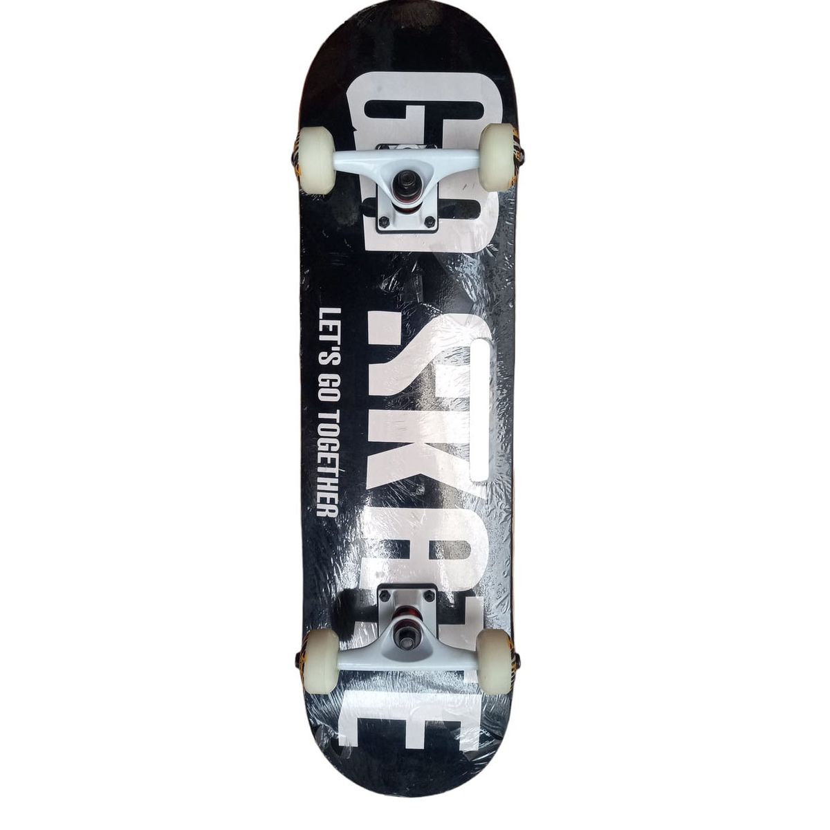 GENERICO - Patineta Tabla Monopatin Skateboard Salto Con Agarradera Marktop - Negra