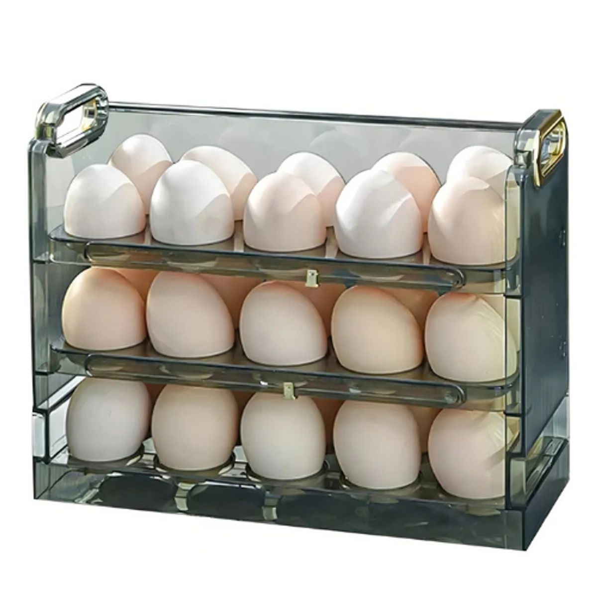 GENERICO - ORGANIZADOR DE HUEVOS 3 NIVELES