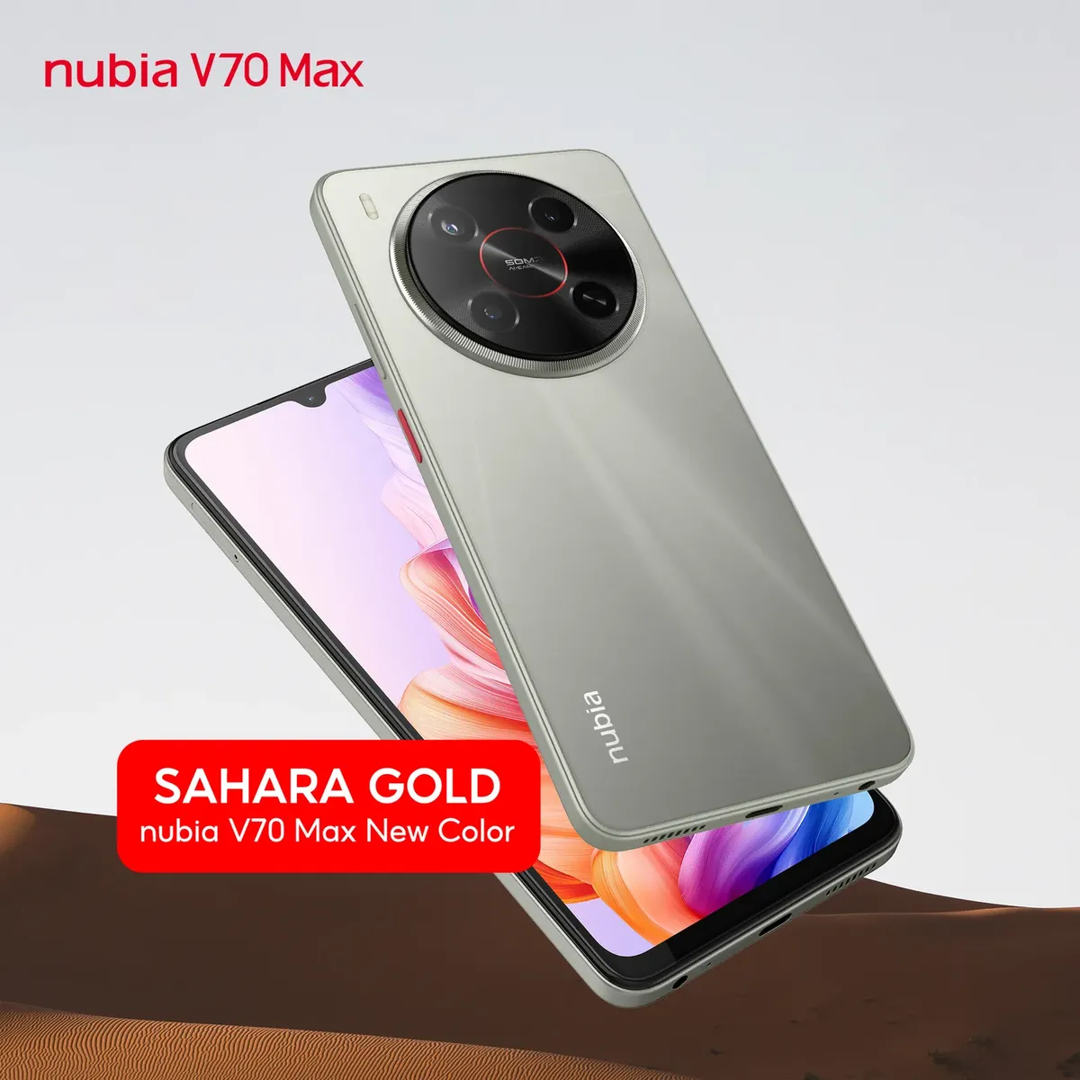 ZTE - CELULAR Zte Blade V70 Max 4+256g DORADO