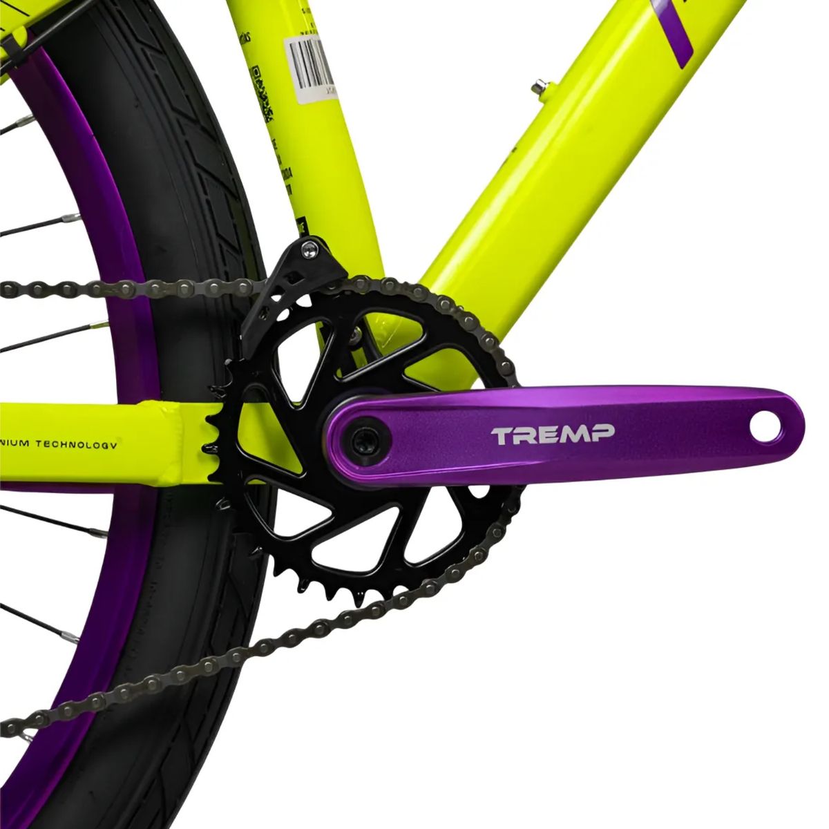 PROFIT - BICICLETA PROFIT  FREAK ALUMINIO 8 VEL 27er VERDE NEON