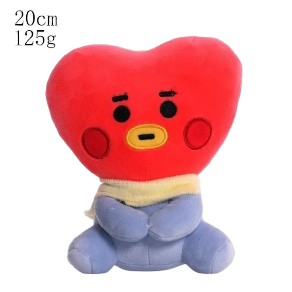 GENERICO - Coleccion 7 Llaveros En Peluche Kpop Bts B21