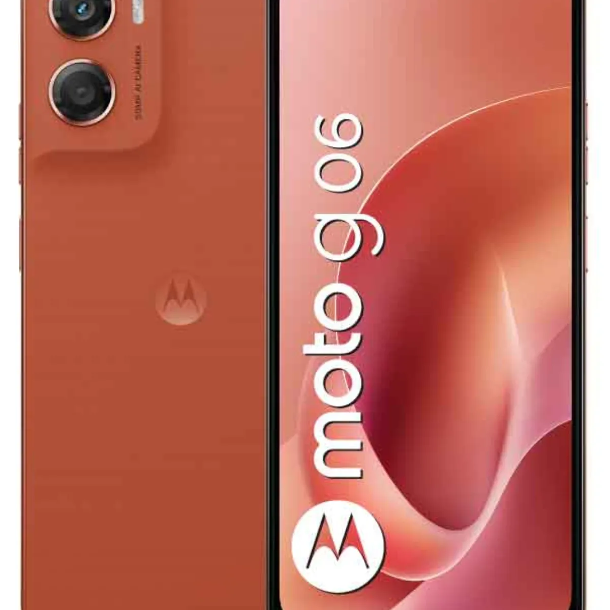 MOTOROLA - Celular Motorola G06 4G 128Gb 4Ram Naranja