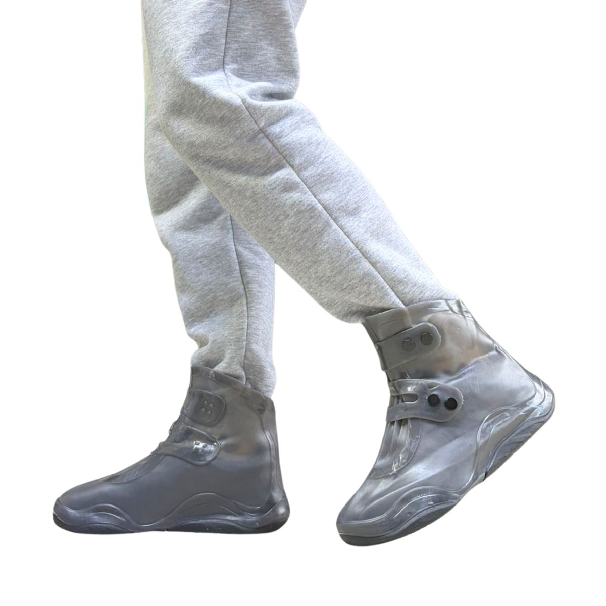 SPORT - Zapatones Impermeables Rain Shoe Cover Para Moto caña media