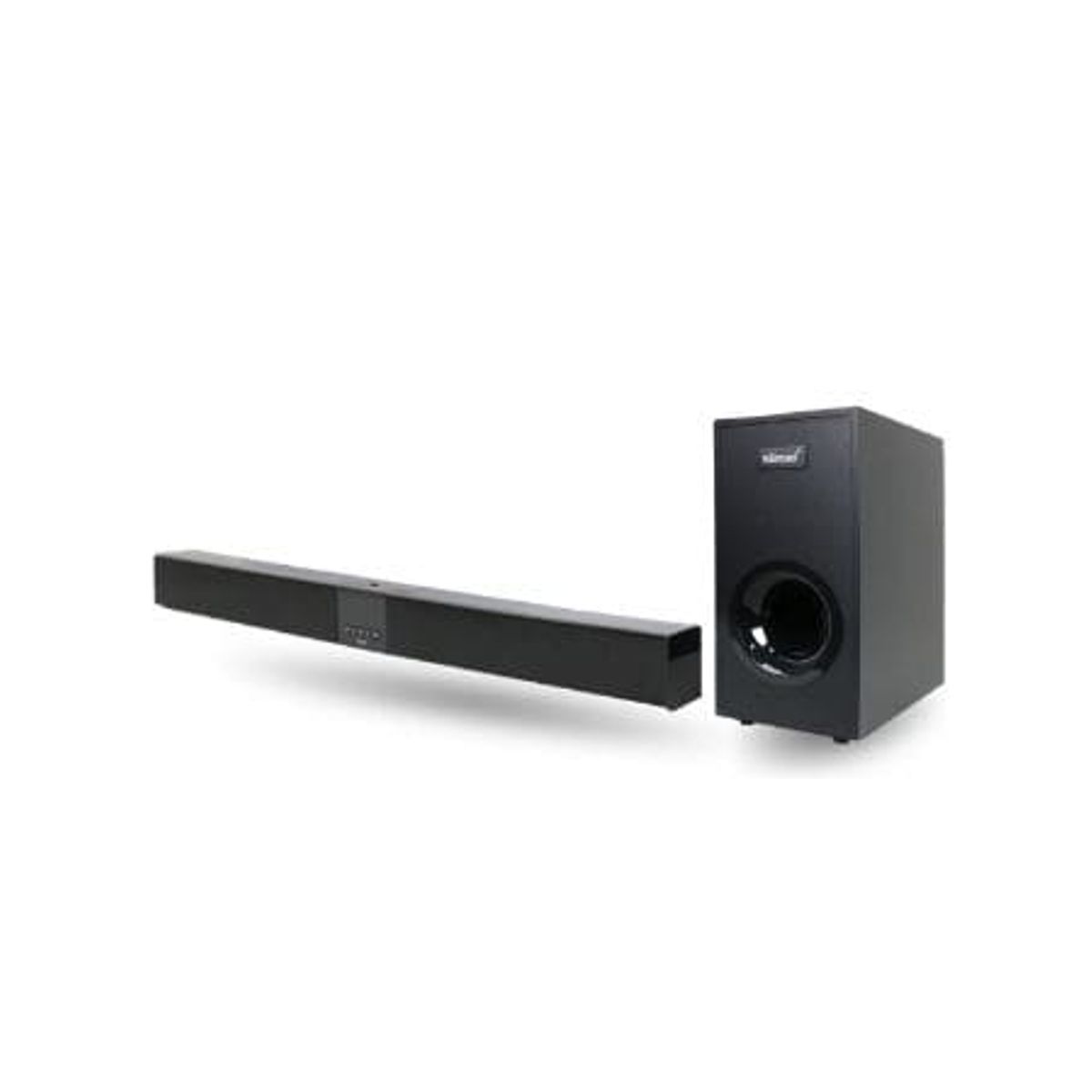 INNOVA - Teatro En Casa Subwoofer Bluetooth Bajos Profundos Barra Sonido Parlante Negro Negro