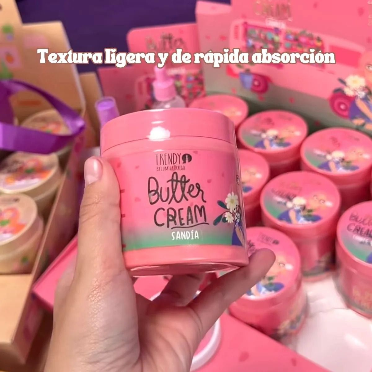 TRENDY - Crema Mantequilla Hidratante De Trendy Aroma Delicioso