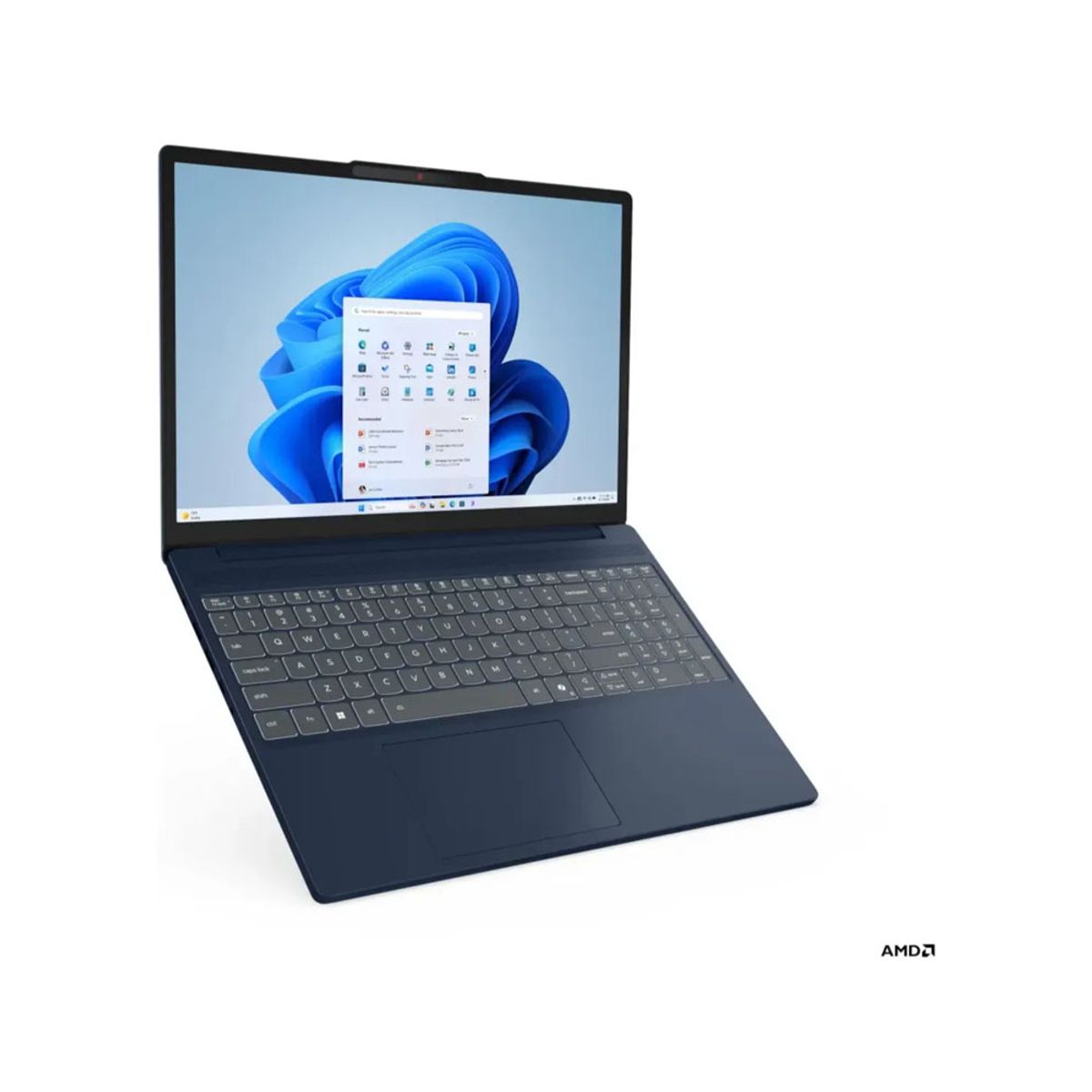 Lenovo - Portátil Lenovo Slim 3 Ryzen 5-8640HS Ram 8gb Ssd 512gb  Pantalla 15.6″ Azul