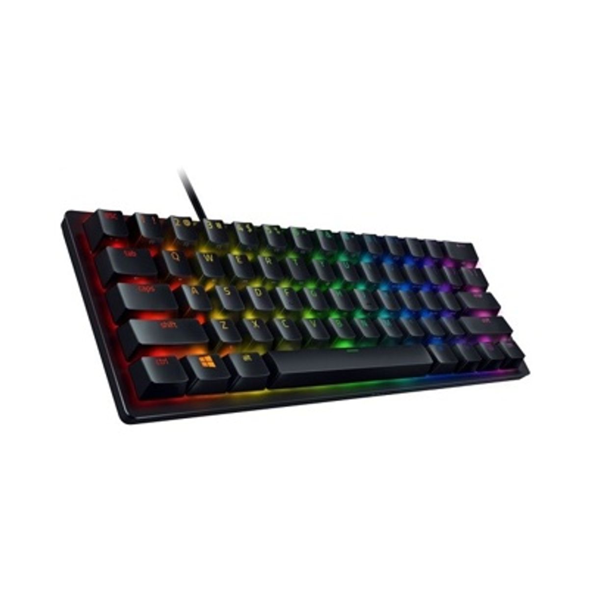 RAZER - Teclado Razer Huntsman Mini 60% Mecánico Rgb Negro