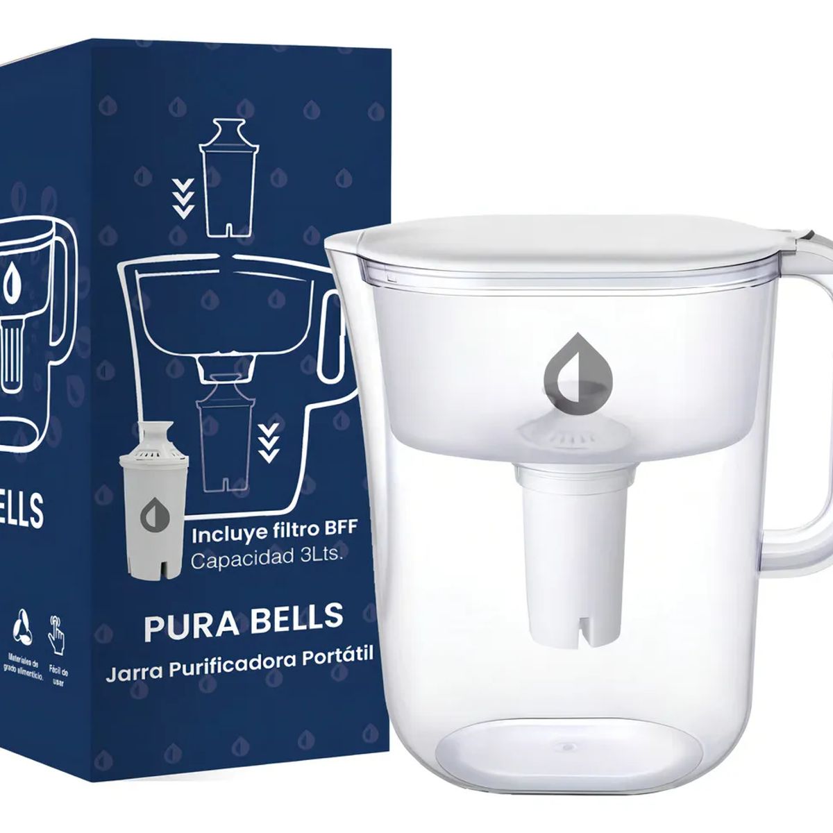 PURA - Jarra purificadora portátil
