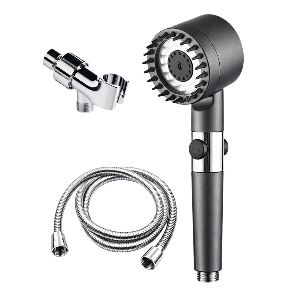 TECH - Ducha Teléfono De Mano Regadera Cabeza Alta Presión 150cm