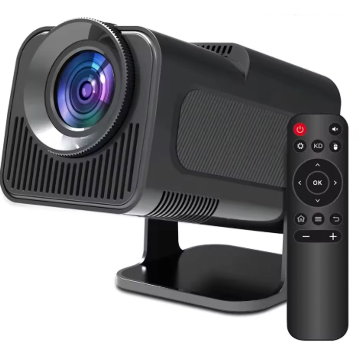 GENERICO - Mini Proyector HY320 4K Android Wifi Bluetooth Portátil