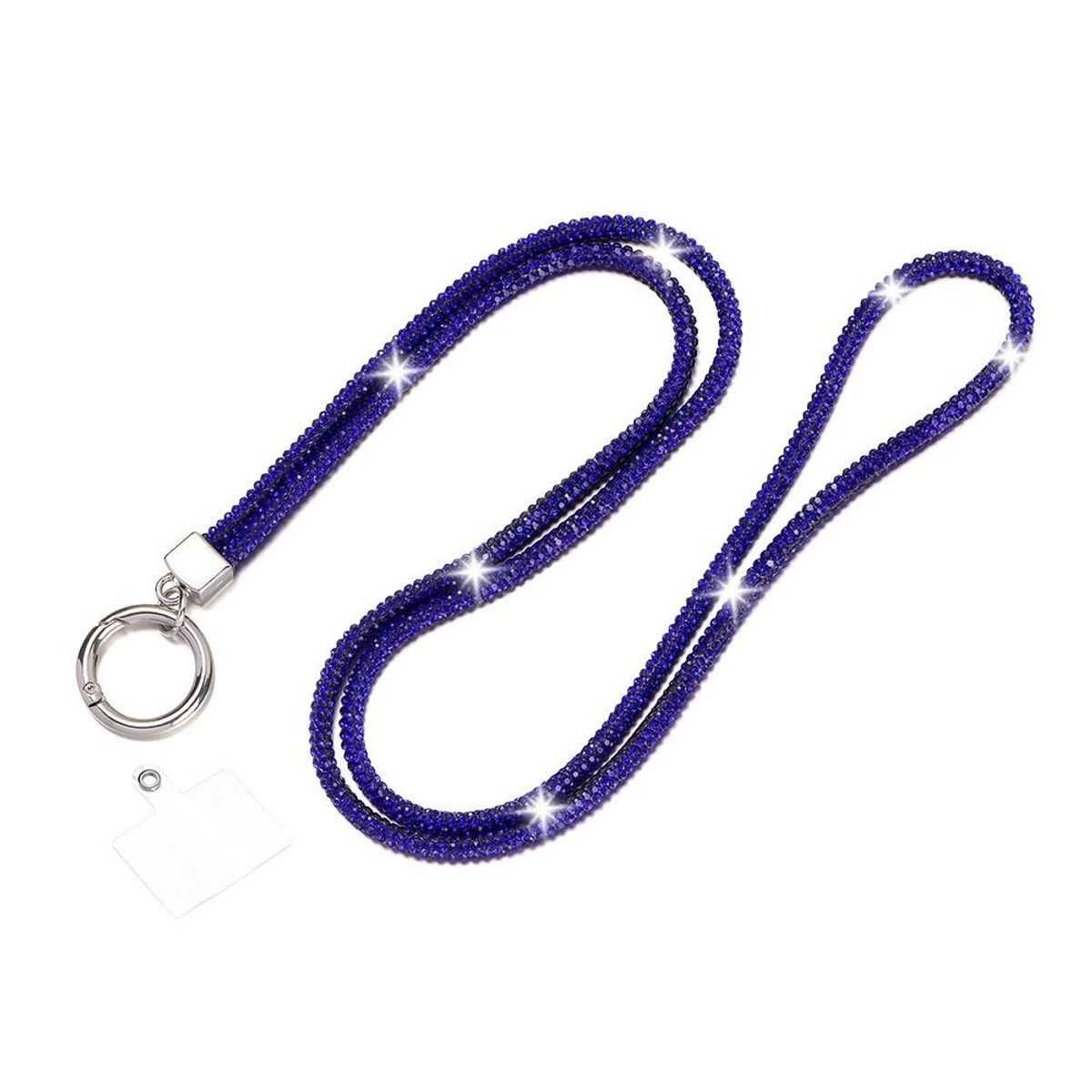 EPIK - Cordon Celular Cuerda Correa Gancho Collar Cuello Colgante Azul