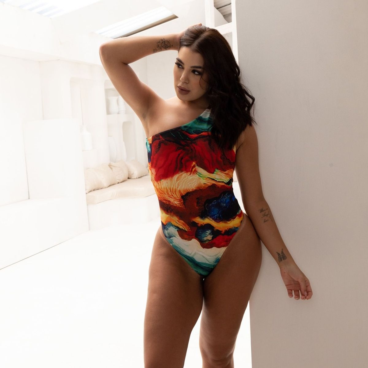 SAVAGES COUTURE - Vestido de Baño Entero África