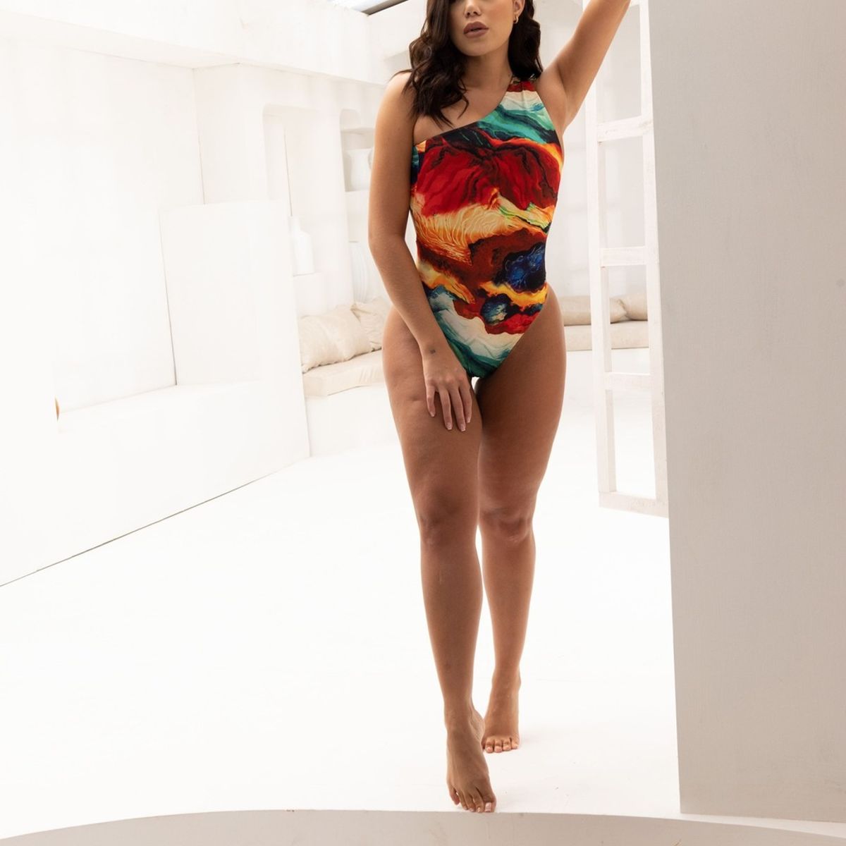 SAVAGES COUTURE - Vestido de Baño Entero África