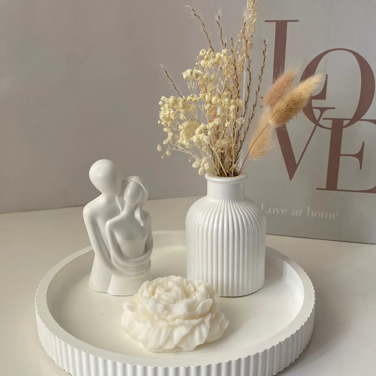 GENERAL - Adorno decorativo para centro de mesa moderno y elegante