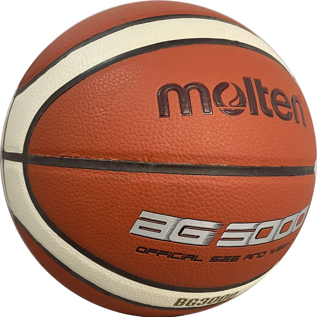 MOLTEN - Balón Baloncesto Molten B7g3000 12 Paneles Size Weight #7 Pu